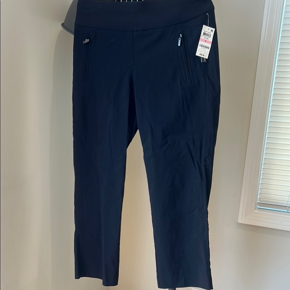 INC International Concepts Black Cropped Pants
